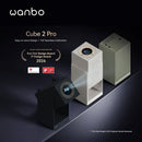 wanbo Cube 2 Pro 500-Lumen Full HD LED LCD Smart Projector (White)