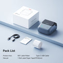 NIIMBOT B31 3" Portable Thermal Label Printer (Lake Blue)