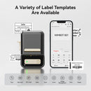 NIIMBOT B21 2" Portable Thermal Label Printer (Black)