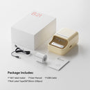 NIIMBOT B21 2" Portable Thermal Label Printer (White)