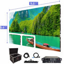LED Nation Video Wall Screen 16.8 x 9.4' P1.53mm Indoor Turn-key Virtual Productions