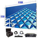 LED Nation Video Wall 22 x 9.45' P2.5mm 960x960 Indoor