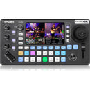 FoMaKo KC800 4K HDMI Multicamera Streaming Video Mixer/Switcher with 4D Joystick