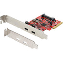 StarTech 2-Port USB-C 3.2 Gen 2 PCIe 3.0 Card