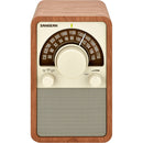 Sangean WR-15 AM/FM Tabletop Wooden Radio (Walnut)
