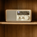 Sangean WR-16 AM/FM Wooden Cabinet Radio with Bluetooth (Walnut)