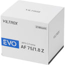 Viltrox 75mm f/1.8 EVO AF Lens (Nikon Z)