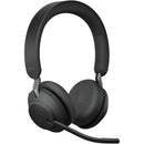 Jabra Evolve2 65 Link 390c Wireless Stereo USB-C Headset with Desk Stand (Unified Communications)