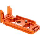 3 Legged Thing Paige QD-Compatible L-Bracket for Select Lumix Cameras (Orange)