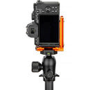 3 Legged Thing Zayne QD-Compatible L-Bracket for Nikon Z50 II Camera (Orange)