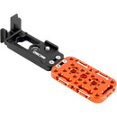 3 Legged Thing Oscar QD-Compatible L-Bracket for OM-3 Camera (Orange)