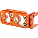 3 Legged Thing Paige QD-Compatible L-Bracket for Select Lumix Cameras (Orange)