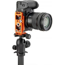 3 Legged Thing Paige QD-Compatible L-Bracket for Select Lumix Cameras (Orange)