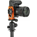 3 Legged Thing Paige QD-Compatible L-Bracket for Select Lumix Cameras (Orange)