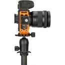 3 Legged Thing Paige QD-Compatible L-Bracket for Select Lumix Cameras (Orange)