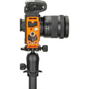 3 Legged Thing Paige QD-Compatible L-Bracket for Select Lumix Cameras (Orange)