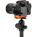 3 Legged Thing Paige QD-Compatible L-Bracket for Select Lumix Cameras (Orange)