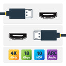 StarTech High-Speed HDMI 4K 60 Hz Cable (3')