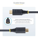 StarTech High-Speed HDMI 4K 60 Hz Cable (3')