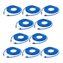 StarTech Snagless Cat 6 RJ45 Ethernet Cable (15', Blue, 10-Pack)