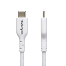 StarTech USB-C 2.0 Charging Cable (6', White)