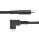 StarTech 10 Gb/s Straight USB-C to Right-Angle USB-C Cable (3.3')