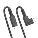 StarTech 10 Gb/s Straight USB-C to Right-Angle USB-C Cable (3.3')