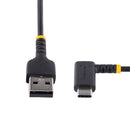 StarTech Right-Angle USB-C to USB-A 2.0 Cable (3.3')