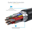 StarTech 240W USB-C Charging Cable (Black, 10')
