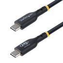 StarTech 240W USB-C Charging Cable (Black, 3')