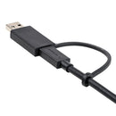StarTech USB-C to USB-C Cable with Integrated USB-A Adapter (10 Gb/s, 3.3')