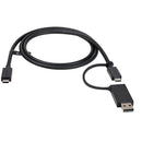 StarTech USB-C to USB-C Cable with Integrated USB-A Adapter (10 Gb/s, 3.3')