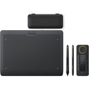 Xencelabs Pen Tablet with Quick Keys Bundle V2 (Medium, Black)