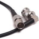 XLCS Designs 12G-SDI Right-Angle Male to Straight Female BNC Cable (1.6')