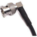 XLCS Designs 12G-SDI Right-Angle Male to Straight Female BNC Cable (1.6')