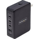 StarTech 4-Port 140W USB Wall Charger with International Plugs