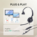 Yealink UH42 Mono USB-C/A Headset for Microsoft Teams