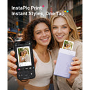 Liene Pearl N200 Pro 2 x 3" Instant Photo Printer with Photo Paper (10 Sheets, Purple)