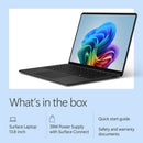 Microsoft 13.8" Surface Laptop Copilot+ PC (8th Edition, Black)