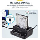 StarTech M.2 NVMe to 2.5/3.5" SATA Drive Duplicator