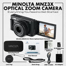 Minolta MNZ3X Digital Camera (Black)
