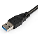 StarTech SuperSpeed USB-A 3.2 Gen 1 Extension Cable (6.6', Black)