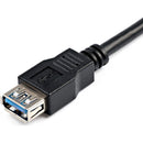 StarTech SuperSpeed USB-A 3.2 Gen 1 Extension Cable (6.6', Black)
