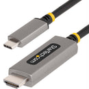 StarTech HDMI 2.1 8K to USB-C Adapter Cable (3.3', Space Gray)