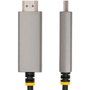 StarTech HDMI 2.1 8K to USB-C Adapter Cable (9.8', Space Gray)