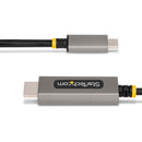 StarTech HDMI 2.1 8K to USB-C Adapter Cable (6.6', Space Gray)