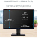 StarTech Glossy Privacy Screen for 24" Monitor (16:10)