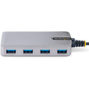 StarTech 4-Port USB-A 3.2 Gen 1 Hub (Space Gray)