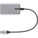 StarTech 4-Port USB-A 3.2 Gen 1 Hub (Space Gray)