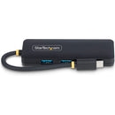 StarTech USB-C to 4-Port USB-A 3.2 Gen 1 Mini Hub (Black)